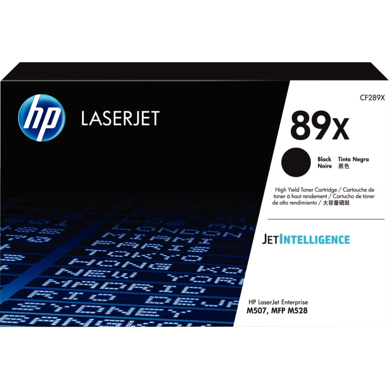 HP 89X toner noir grande capacité authentique (CF289X)
